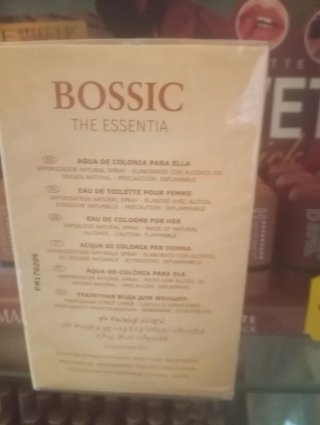 BOSSIC The Essentia Eau de Toilette Donna