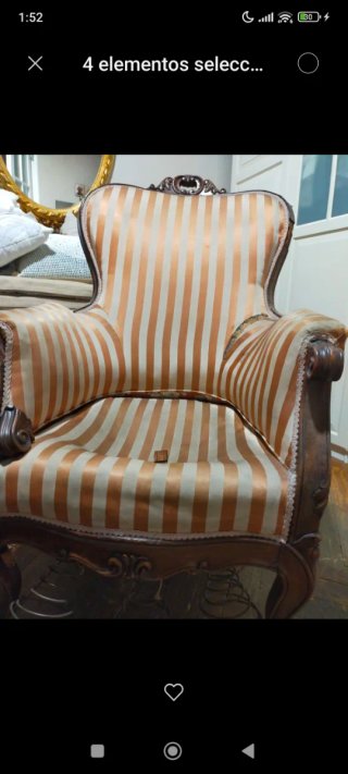 Sillón Descalzadora,antiguo para restaurar