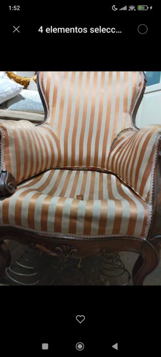 Sillón Descalzadora,antiguo para restaurar