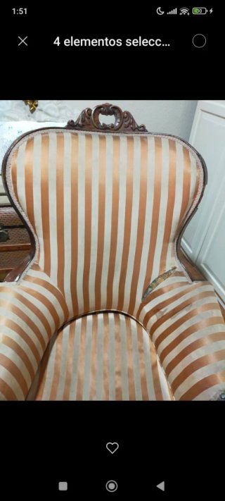 Sillón Descalzadora,antiguo para restaurar