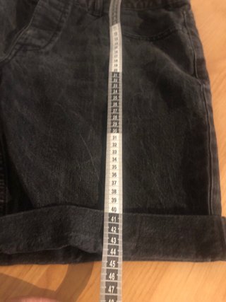 Pantalón corto hombre negro