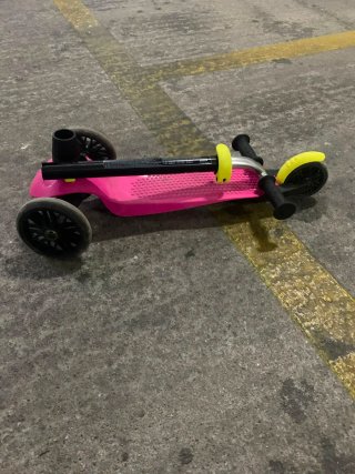 Patinete 3 ruedas rosa