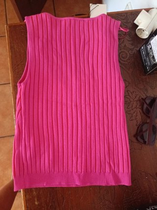 Jersey Zara tirantes rosa nuevo