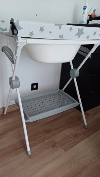 Cambiador/ bañera de bebé plegable
