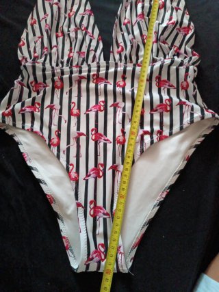 Costume da bagno donna stampa fenicotteri
