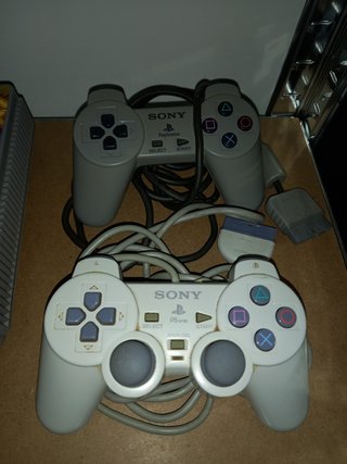 Consola PS1+2 Mandos+Memory Card
