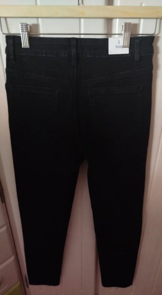 Pantalón Mango Negro Talla S/36/8