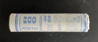 Cartucho 5 Pesetas 1990 (Modelo pequeño)