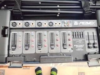 Altavoces PA+mesa mezclas Equipo Sonido Portátil
