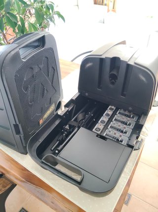Altavoces PA+mesa mezclas Equipo Sonido Portátil