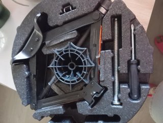 Rueda galleta Opel con kit montaje