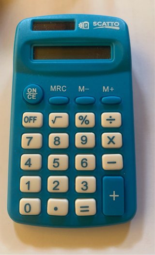 Radio Portatile Wetech + Calcolatrice Scatto