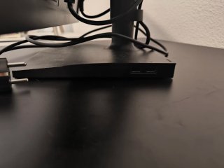 Monitor Samsung Elevable Rotativo Negro