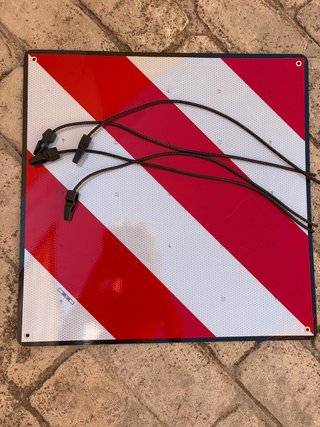 Portabicicletas trasero ALLEN+Señal V20+bridas