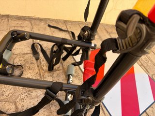 Portabicicletas trasero ALLEN+Señal V20+bridas