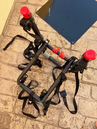 Portabicicletas trasero ALLEN+Señal V20+bridas