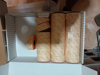 2 Etiquetadoras + 34 Rollos Etiquetas