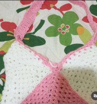 Muñeco tejido estilo Jack Skellington