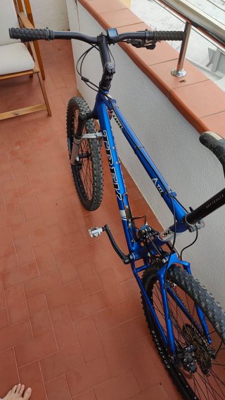 Bicicleta TMB TREK Doble Suspensión y Pedal Autom.