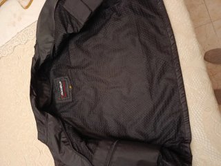 Chaqueta Moto Negra y Roja Talla 36