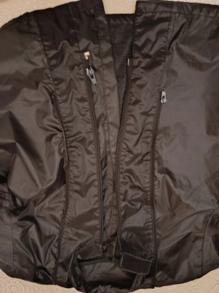 Chaqueta Moto Negra y Roja Talla 36