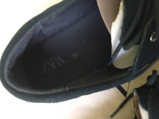 Mocasines niño Zara azul marino