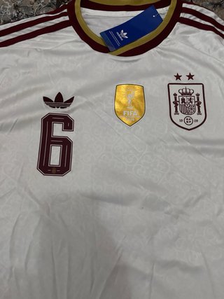 Camiseta España Mundial 2026 Talla L Merino