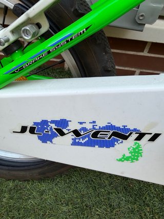 Bicicleta Infantil JL-WENTI 16 Azul/Verde
