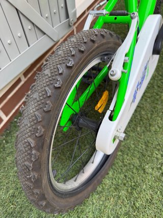 Bicicleta Infantil JL-WENTI 16 Azul/Verde