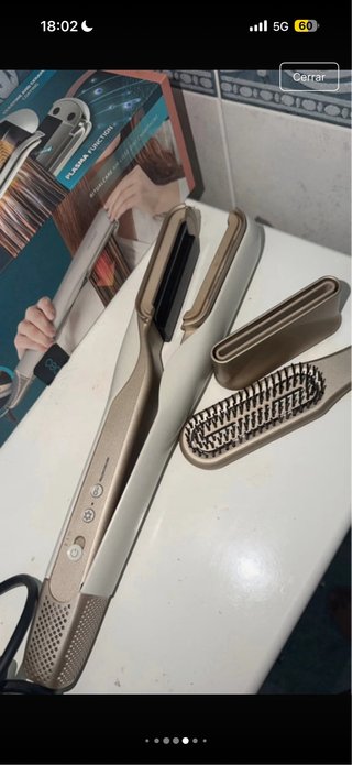 Plancha Cecotec 2en1 Seca y Alisa