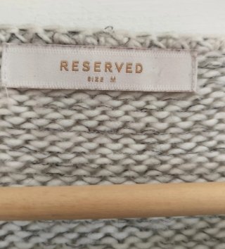 Jersey Reserved M Detalles Perlas Hombros