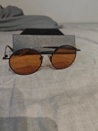 Gafas de Sol Mo Redondas Naranja