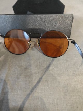 Gafas de Sol Mo Redondas Naranja
