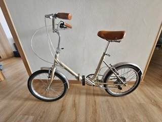Bicicleta Plegable Capri VITA Champagne