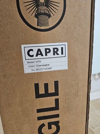 Bicicleta Plegable Capri VITA Champagne