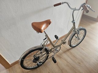 Bicicleta Plegable Capri VITA Champagne