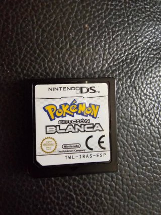 Pokémon Edición Blanca Nintendo DS. SIN caja