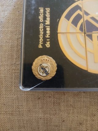 Puzzle Escudo Real Madrid Bañado en Oro
