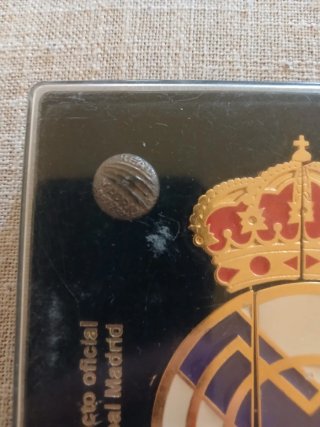 Puzzle Escudo Real Madrid Bañado en Oro