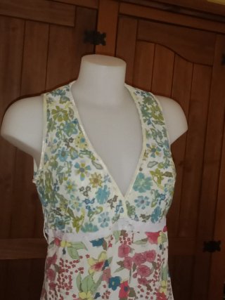 Vestido Flamenco Multicolor Talla XLPequeña