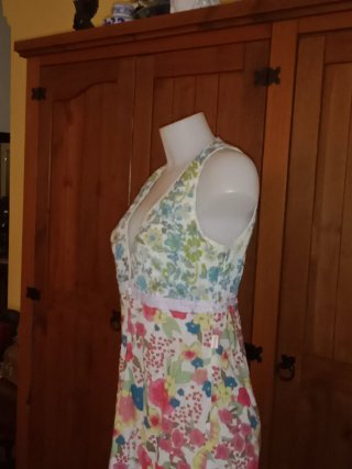 Vestido Flamenco Multicolor Talla XLPequeña