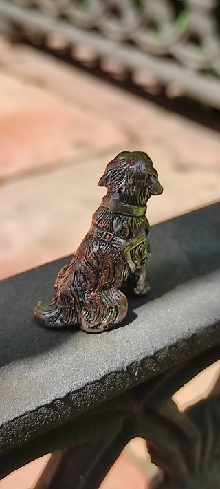 Perro guia metal colección
