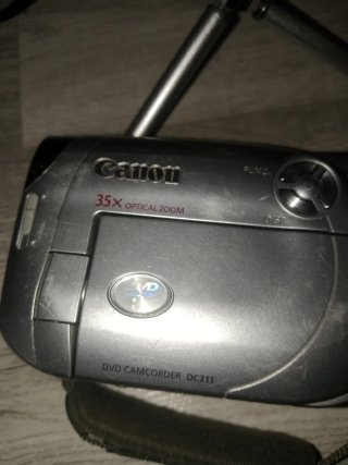 2 Videocámaras Canon DC201 y DC211