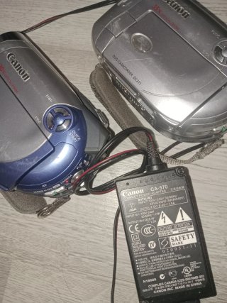 2 Videocámaras Canon DC201 y DC211