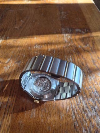 Omega Constellation Reloj Marrón y Dorado