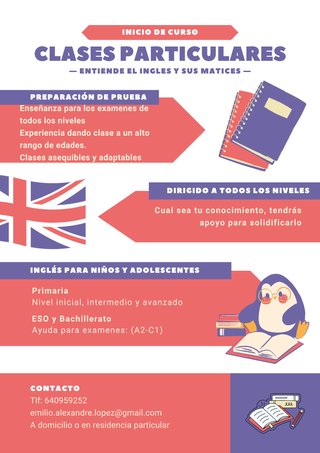 Clases particulares de inglés