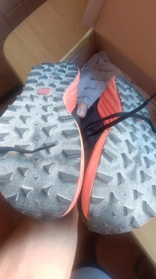 Zapatillas Trail Running Alpine Pro Negras/Naranja