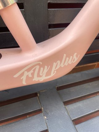 Bicicleta infantil rosa Fly plus