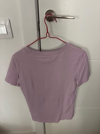 Camiseta Guess Morada Talla XS Mujer
