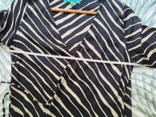 Vestido estampado cebra m/l. t. M. Sunset and Moon